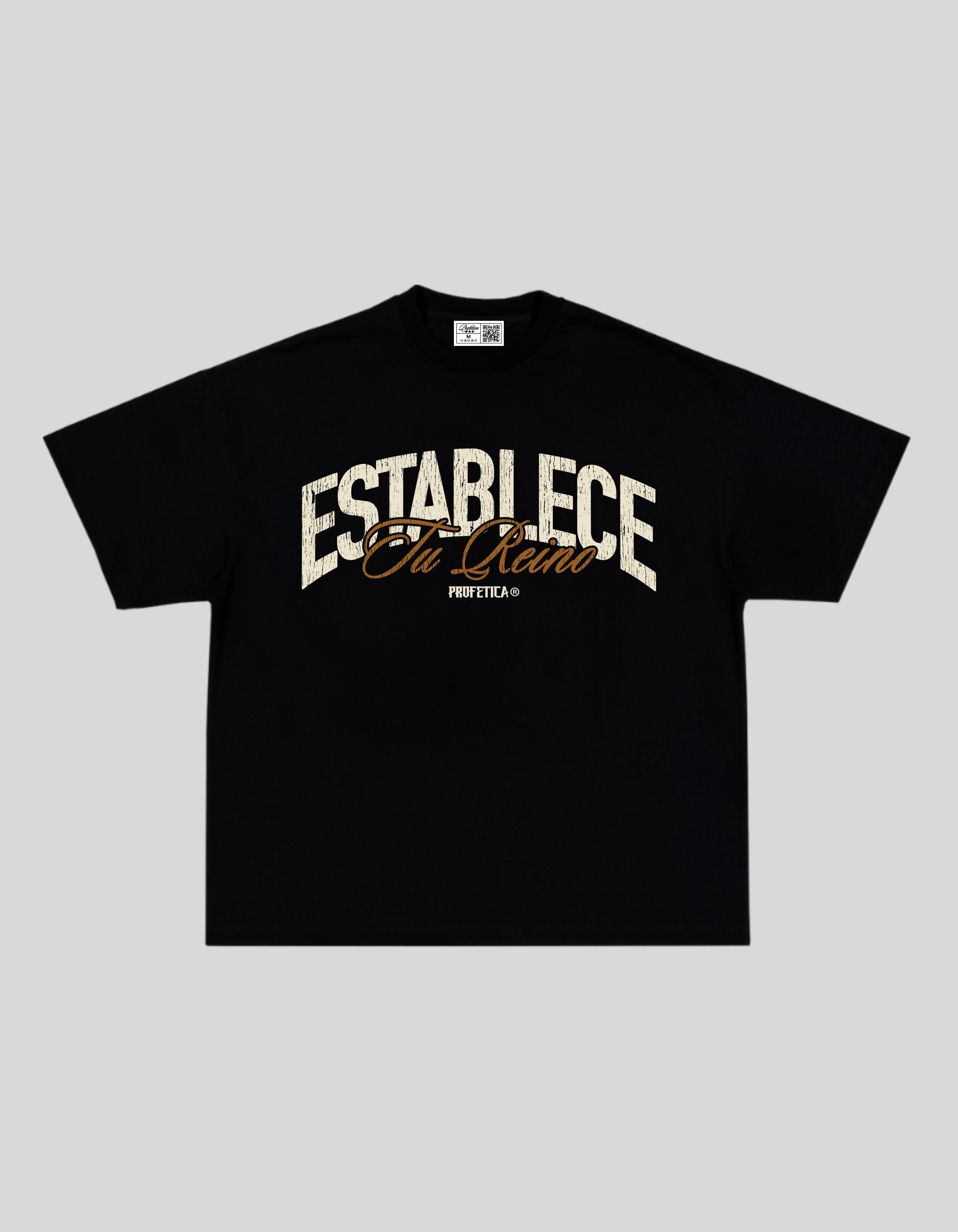 Playera Oversize “Establece tu Reino”