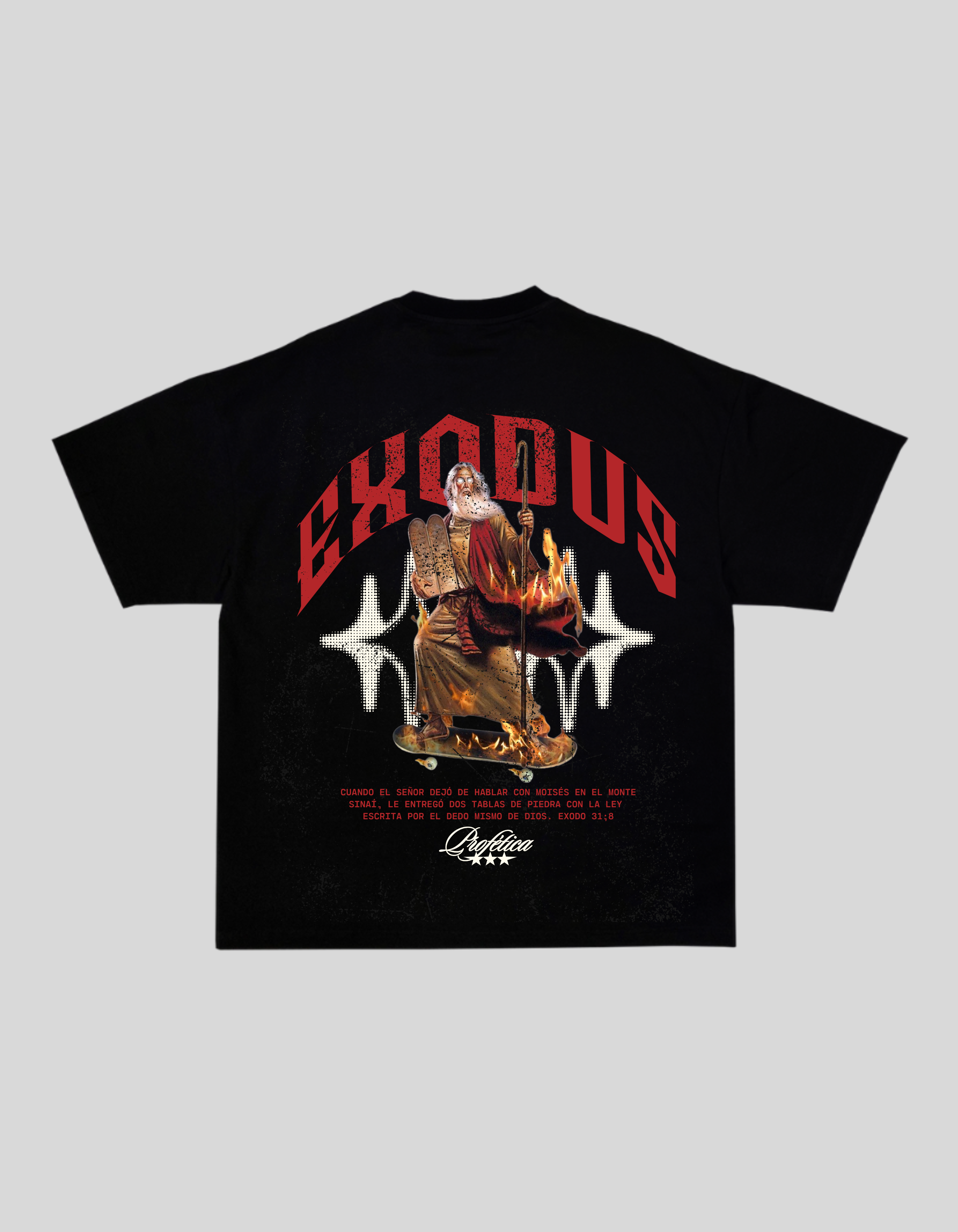 Playera Oversize “Éxodo”
