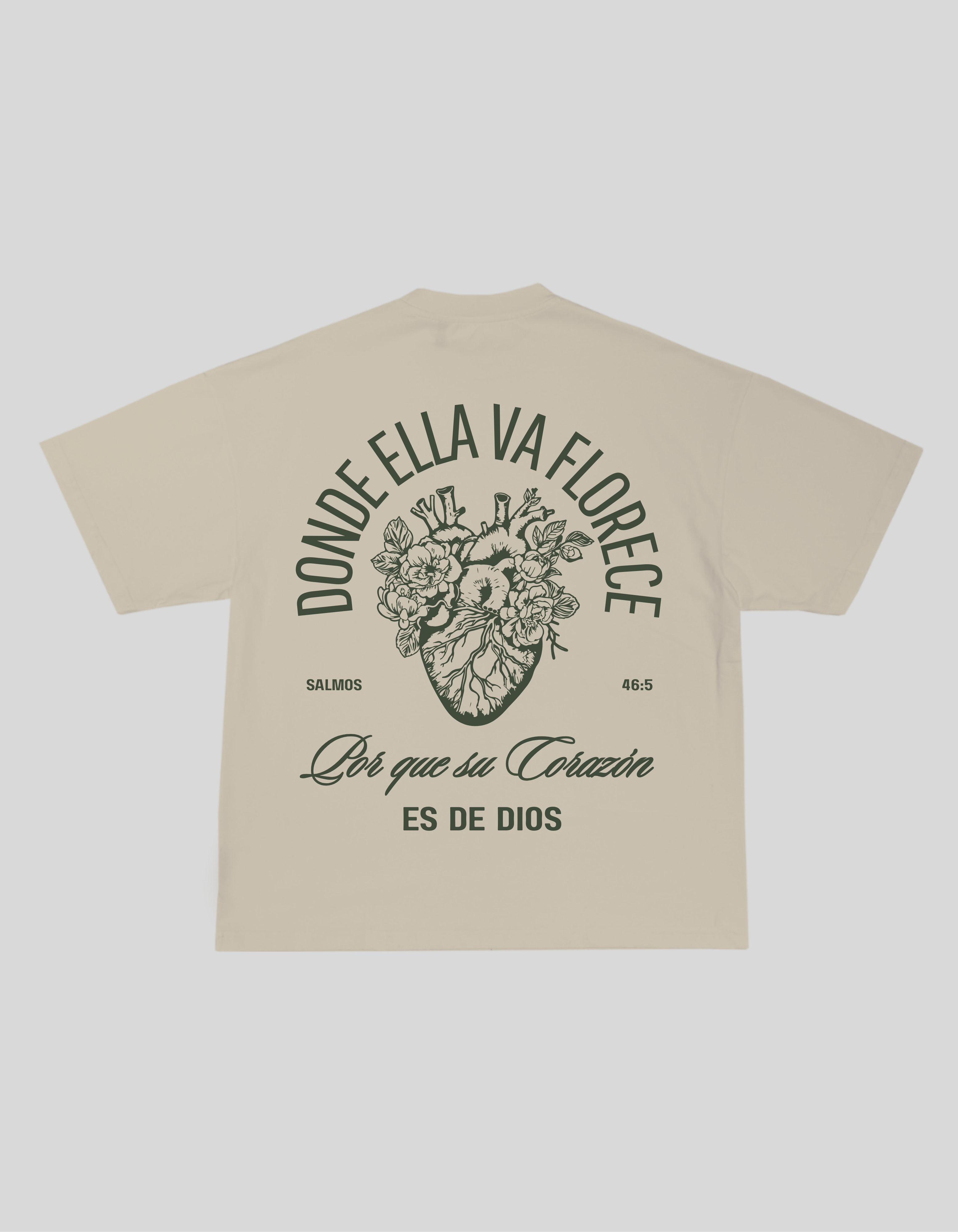 Florece - Playera Oversize